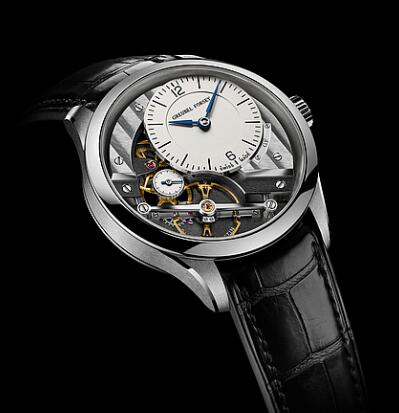 Greubel Forsey Signature 1 White gold silver Replica Watch